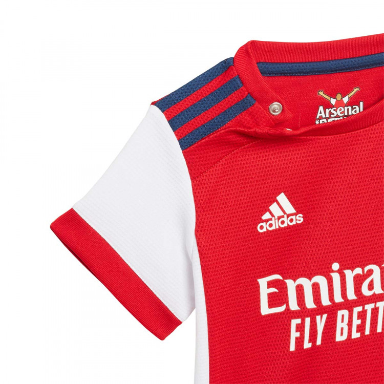 Conjunto Adidas Arsenal Fc Primera Equipaci N Beb White