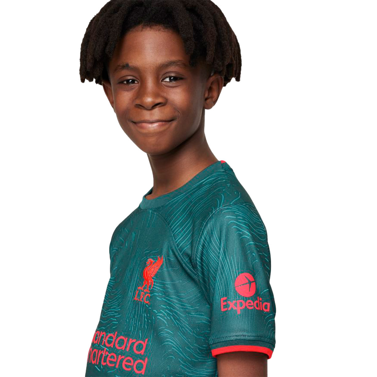 Maglia Nike Liverpool Fc Terzo Kit Stadium Bambino Dark