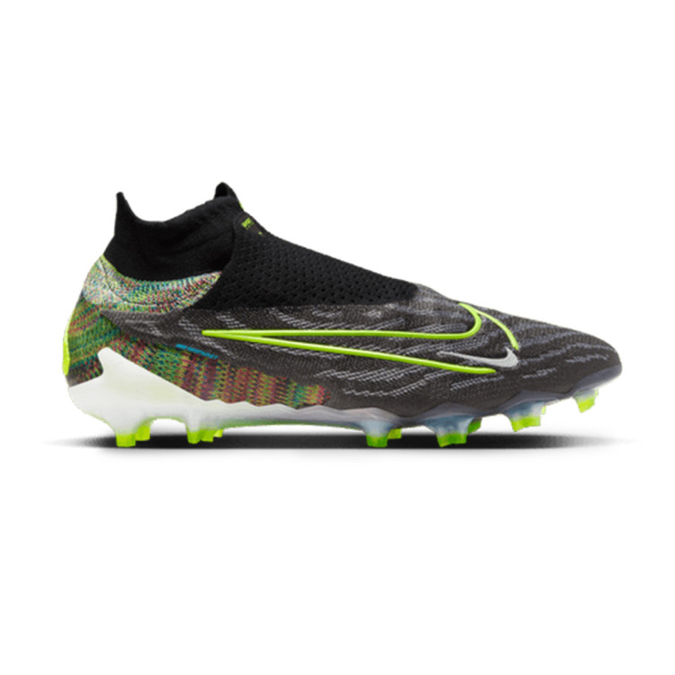 Scarpe Nike Phantom Gx Elite Df Fusion Fg Black Volt White Blue Glow