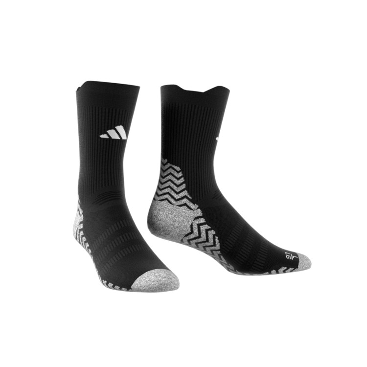 Calcetines adidas Football Knit Cushion Black White Fútbol Emotion