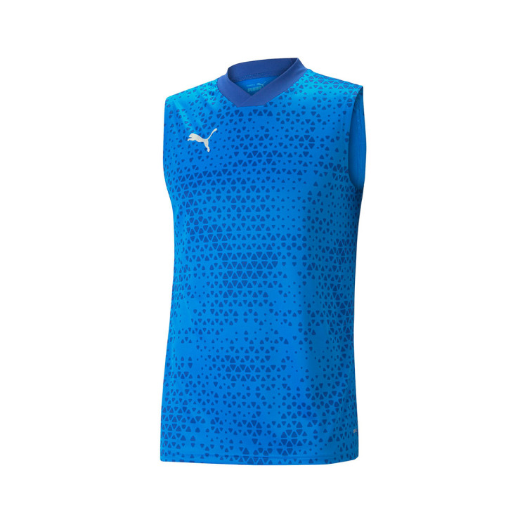 Jersey Puma Teamcup M C Electric Blue Lemonade F Tbol Emotion