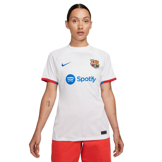 Camiseta Nike FC Barcelona Segunda Equipación 2023 2024 Mujer White