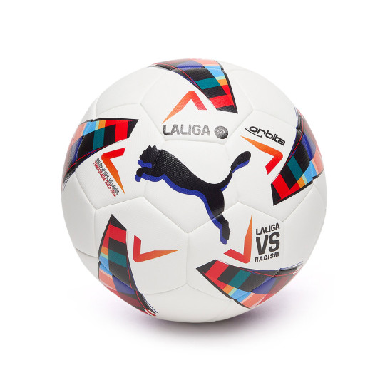 Ball Puma Orbita LaLiga 2023 2024 Hybrid White Multi Colour Unity