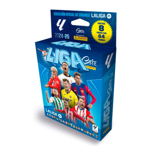 Panini Ecoblister Umschl Ge Liga Este Blau F Tbol Emotion