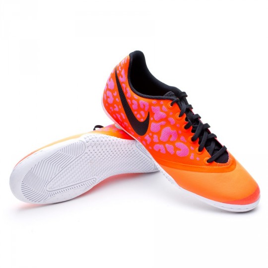 Zapatilla Nike Elastico Pro II Naranja-Negra - Tienda de fútbol Fútbol  Emotion