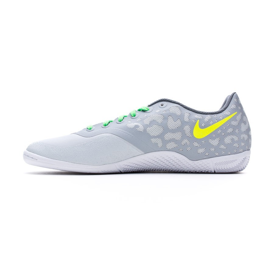 Futsal Boot Nike Elastico Pro II Pure platinum-Green-Volt - Football store  Fútbol Emotion