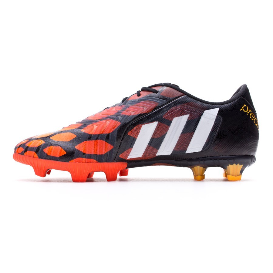 Football Boots adidas Predator Instinct FG Black-White-Solar red - Football  store Fútbol Emotion