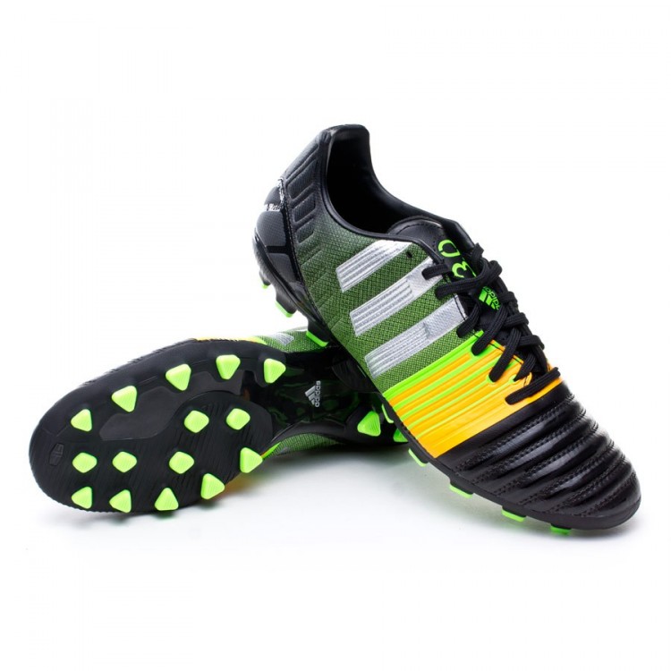 Football Boots adidas Nitrocharge 3.0 TRX AG Black-Silver metallic 