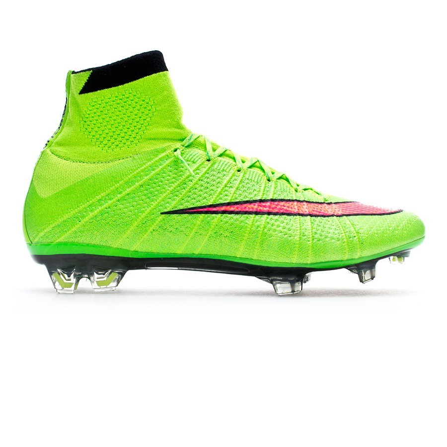 Zapatos de fútbol Nike Mercurial Superfly FG ACC Electric green-Hyper punch  - Tienda de fútbol Fútbol Emotion