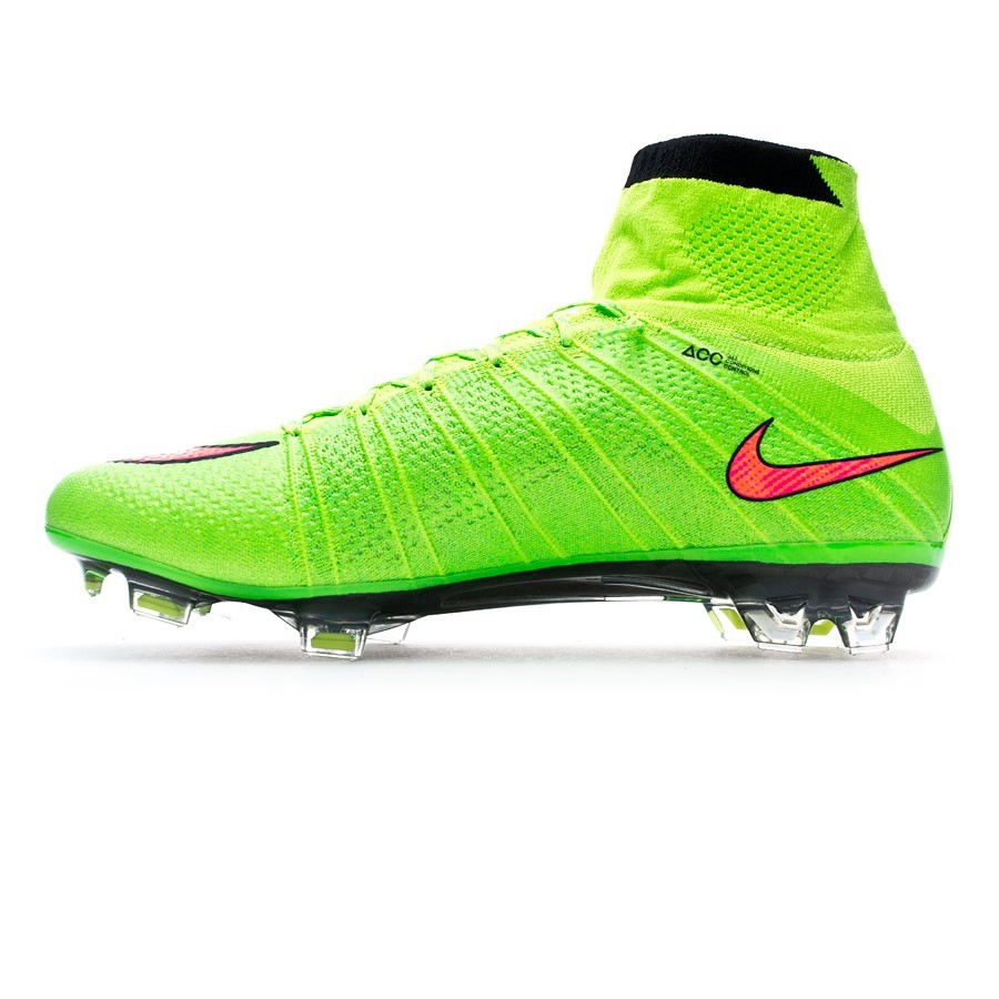 Football Boots Nike Mercurial Superfly FG ACC Electric green-Hyper punch -  Football store Fútbol Emotion