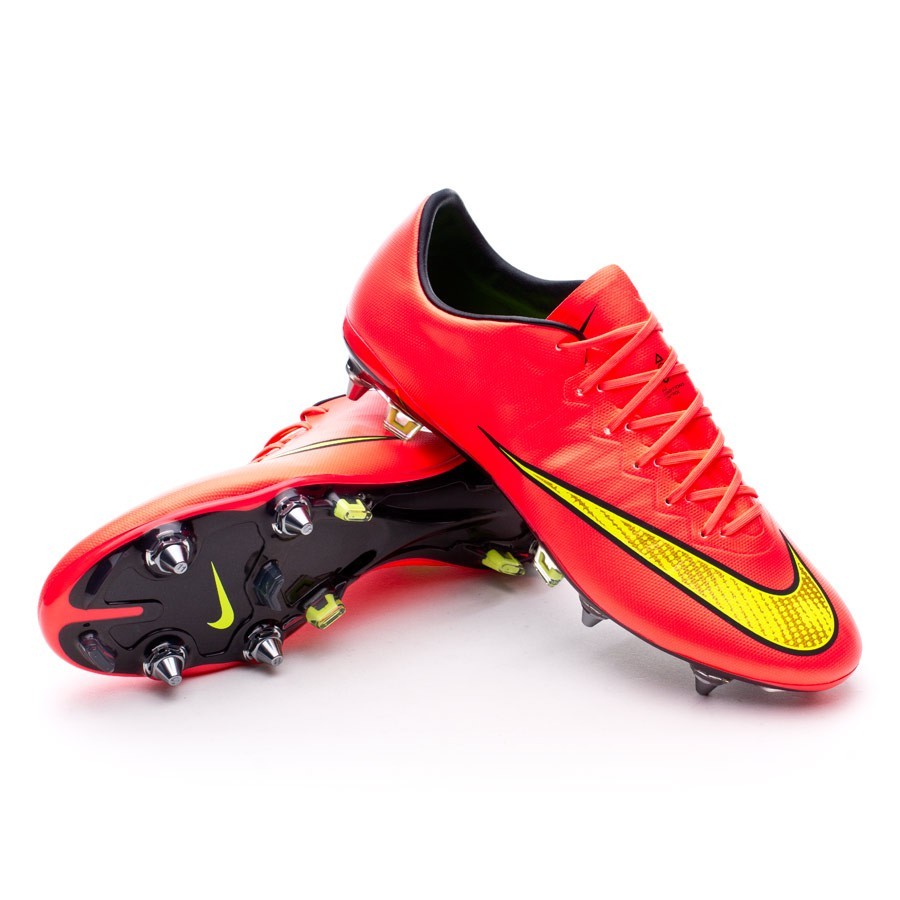Zapatos de fútbol Nike Mercurial Vapor X SG-Pro ACC Hyper punch-Gold -  Tienda de fútbol Fútbol Emotion