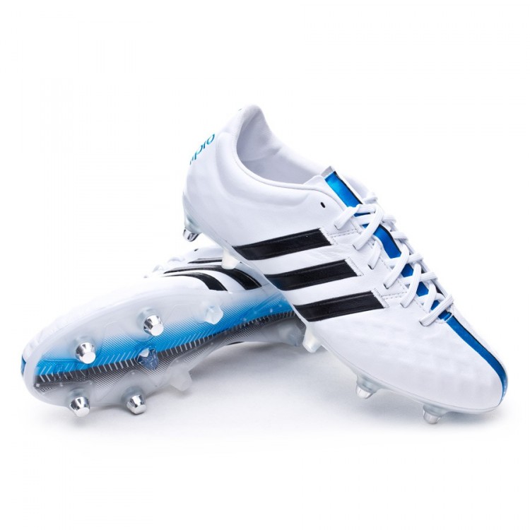 Scarpe adidas adipure 11Pro XTRX SG White-Black-Solar blue - Negozio di  calcio Fútbol Emotion