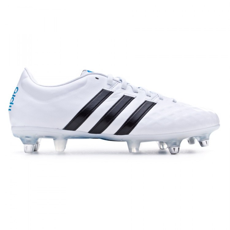 Football Boots adidas adipure 11Pro XTRX SG White-Black-Solar blue -  Football store Fútbol Emotion