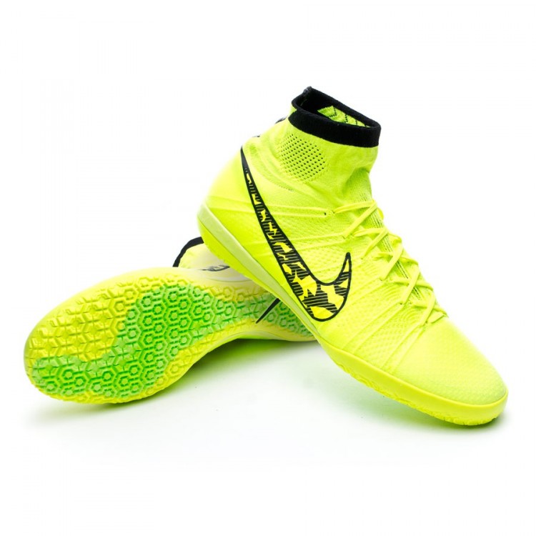Zapatilla Nike Elastico Superfly IC Volt-Black - Tienda de fútbol Fútbol  Emotion