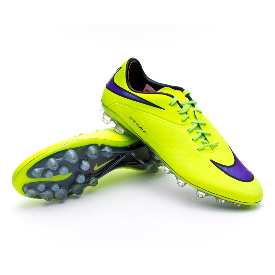 Football Boots Nike Hypervenom Phatal AG-R Volt-Persian Violet-Black -  Football store Fútbol Emotion