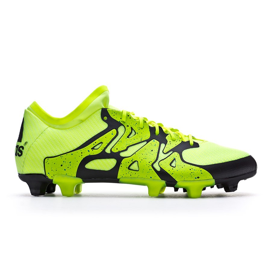 Football Boots adidas X 15.1 FG/AG Solar yellow-Core Black-Frozen yellow -  Football store Fútbol Emotion
