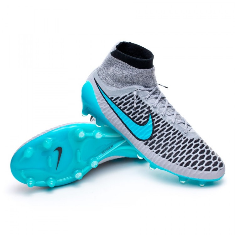 Zapatos de fútbol Nike Magista Obra ACC FG Wolf grey-Turquoise-Black -  Tienda de fútbol Fútbol Emotion