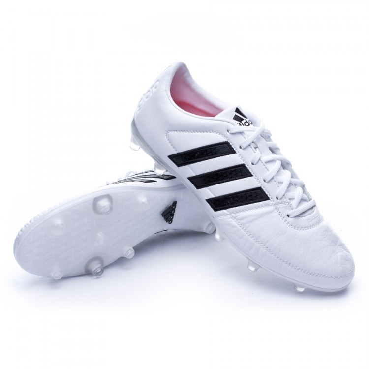 Zapatos de fútbol adidas Gloro 16.1 FG White - Tienda de fútbol 