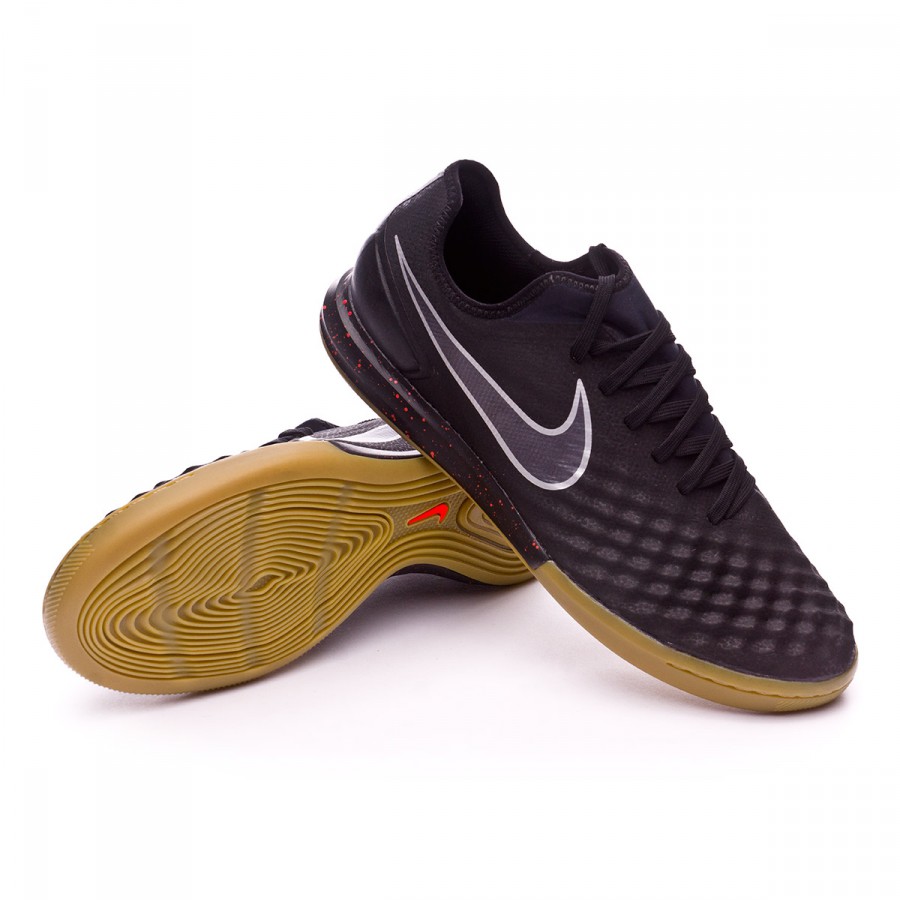 Futsal Boot Nike MagistaX Finale II IC Black-Total crimson-Light brown -  Football store Fútbol Emotion
