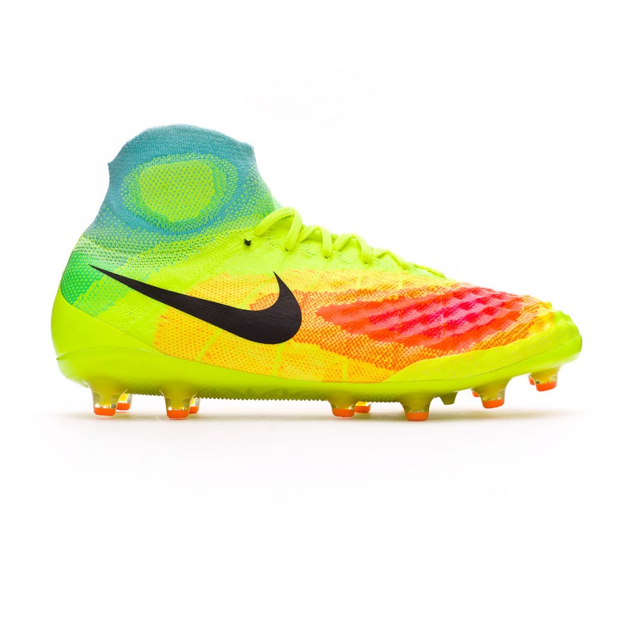 Bota de fútbol Nike Magista Obra II ACC AG-Pro Volt-Black-Total orange-Pink  blast - Tienda de fútbol Fútbol Emotion