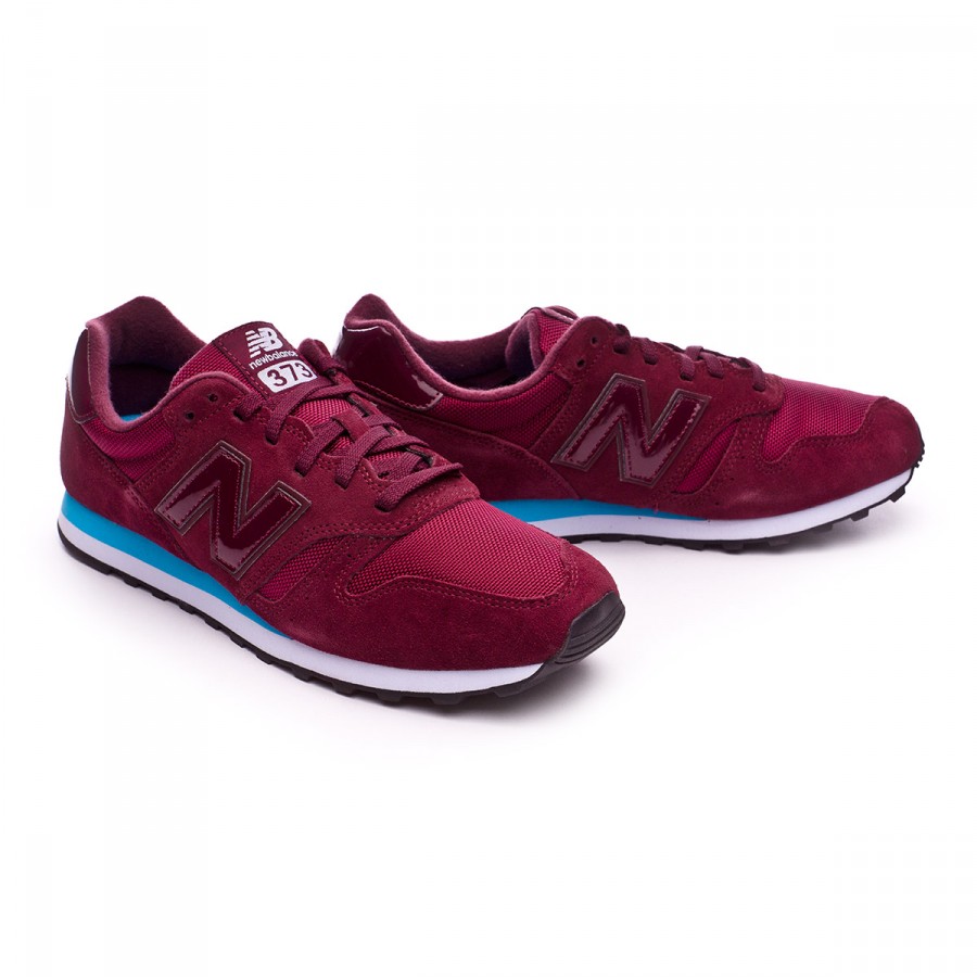 new balance 373 burgundy blue