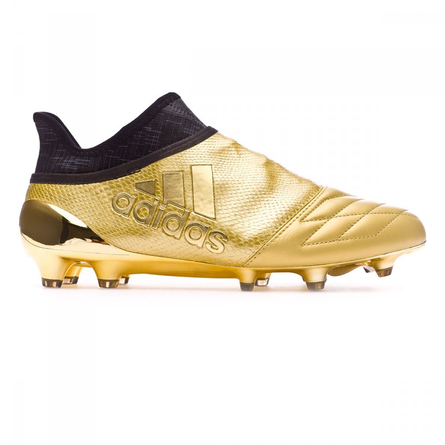 Bota de fútbol adidas X 16+ Purechaos FG Metallic gold - Tienda de 