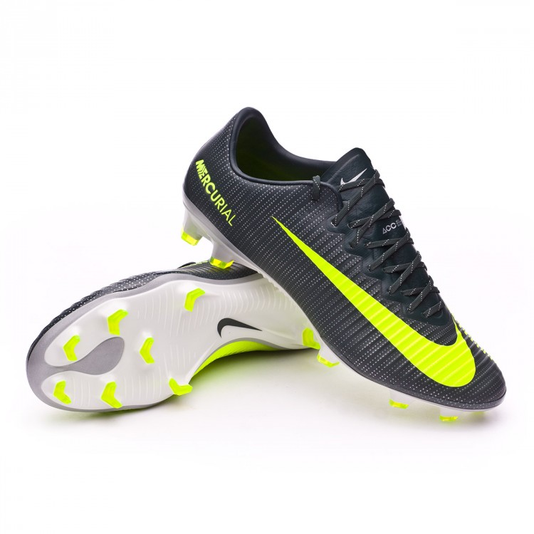 Scarpe Nike Mercurial Vapor XI ACC CR7 FG Seaweed-Volt-hasta-White -  Negozio di calcio Fútbol Emotion