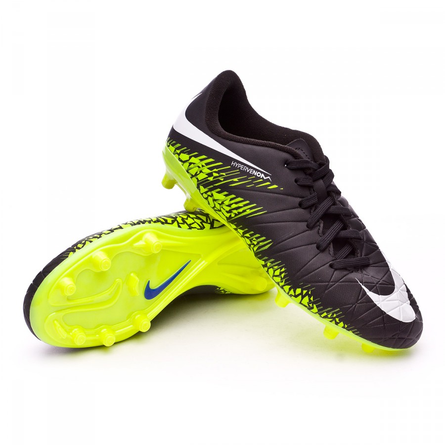 nike hypervenom black and blue