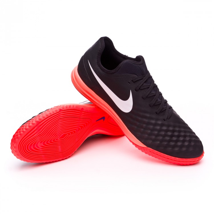 Futsal Boot Nike MagistaX Finale II IC Black-White-Hyper orange-Paramount  blue - Football store Fútbol Emotion