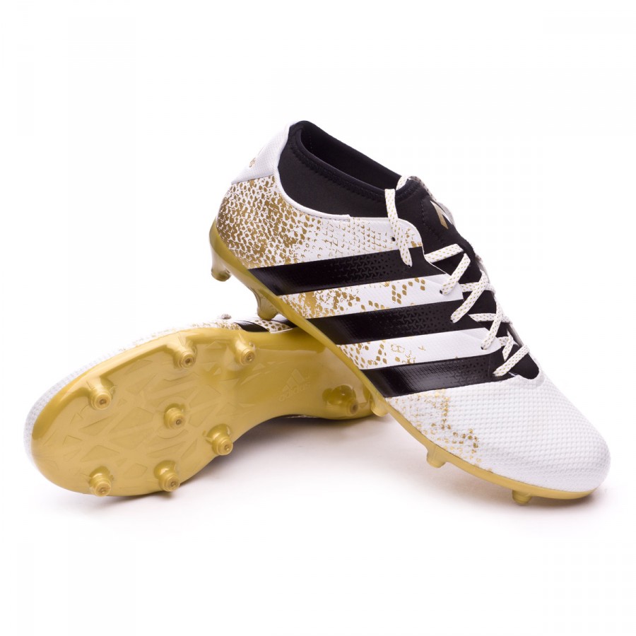 adidas 16.3 white and gold