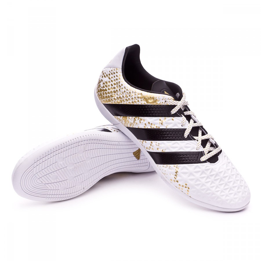 adidas ace 16.3 white and gold