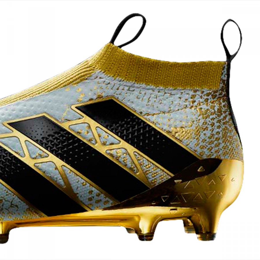 adidas black and gold boots