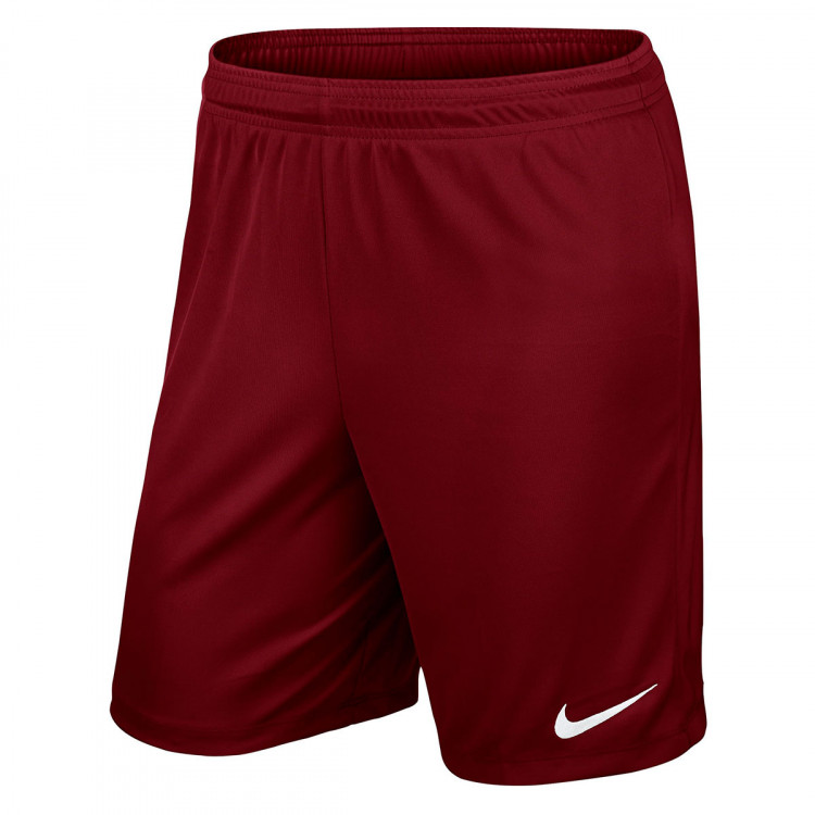 red and white nike shorts