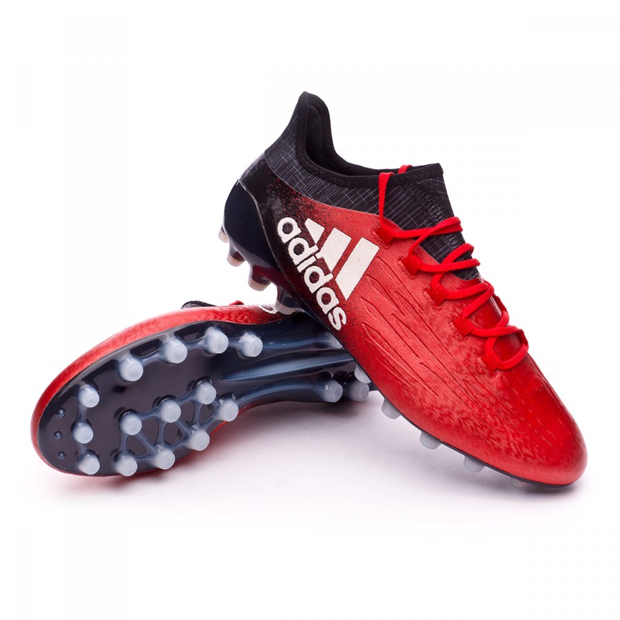 Bota de fútbol adidas X 16.1 AG Red-White-Core black - Leaked soccer