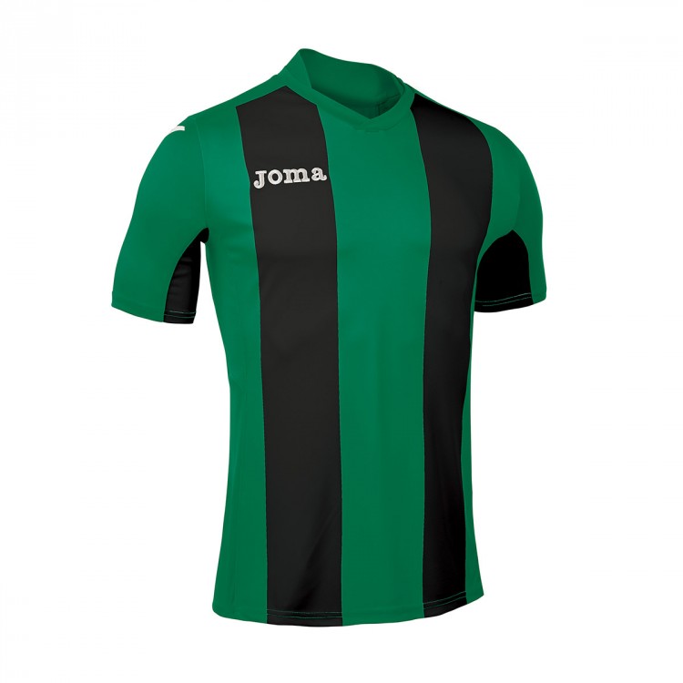 camiseta verde y negra