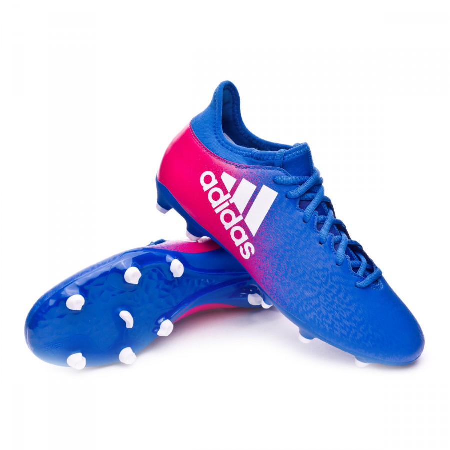 adidas 16.3 blue and pink