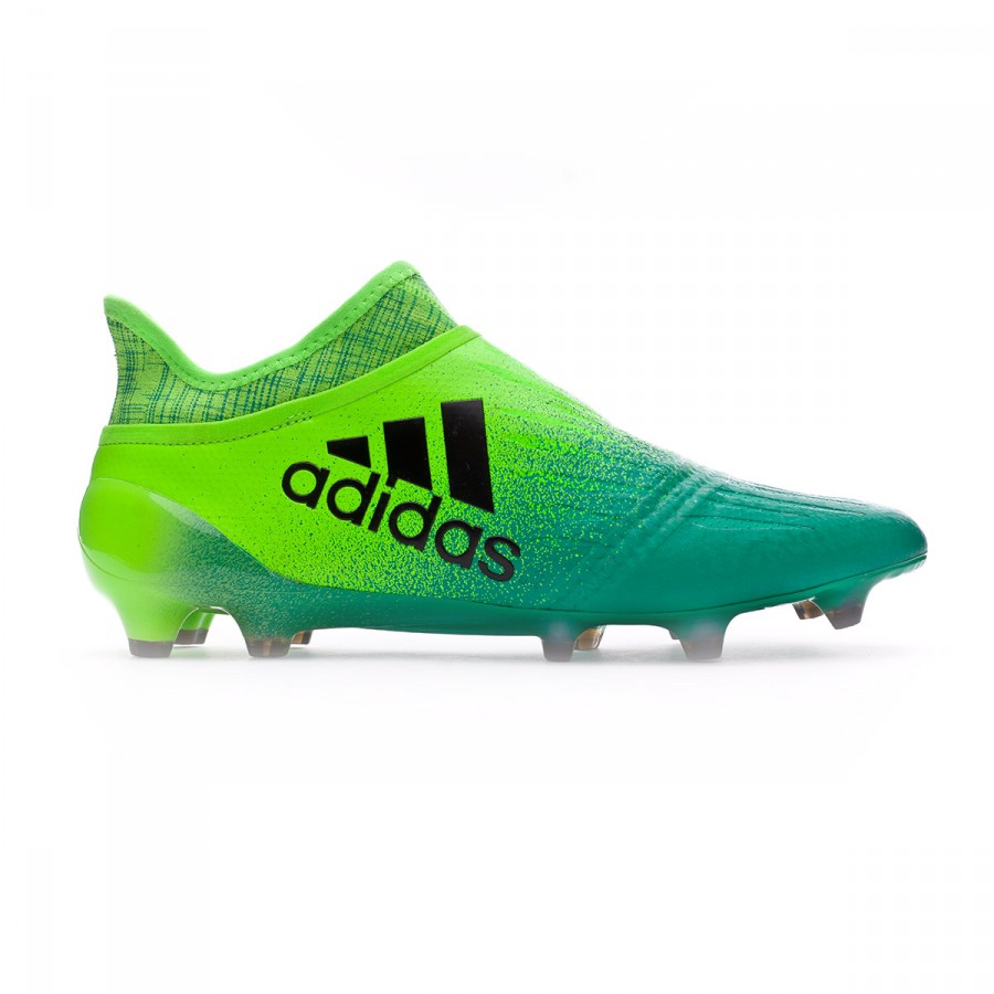 Football Boots adidas X 16+ Purechaos FG Solar green-Black 