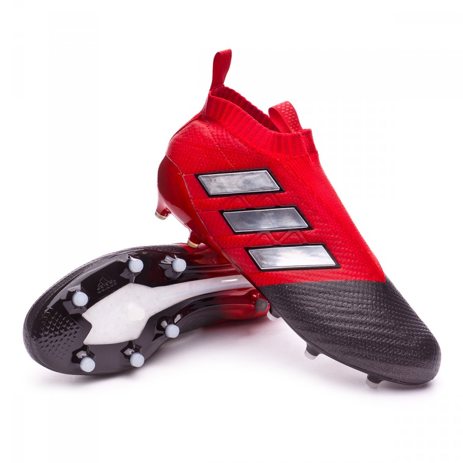 Scarpe adidas Ace 17+ Purecontrol Rosso-Bianco - Negozio di calcio Fútbol  Emotion