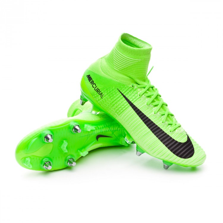nike mercurial superfly green and black 
