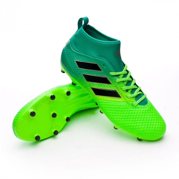 Bota de fútbol adidas Ace 17.3 Primemesh FG Solar green-Core black 