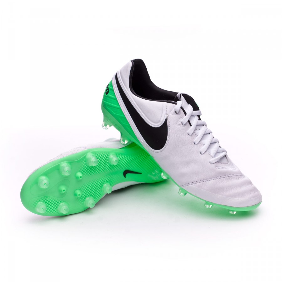 Football Boots Nike Tiempo Legacy II AG-Pro White-Electro green - Football  store Fútbol Emotion