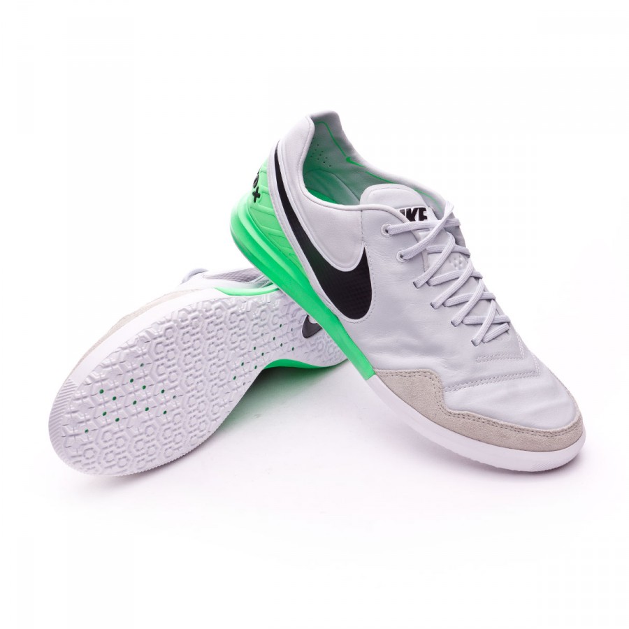 Futsal Boot Nike TiempoX Proximo IC Pure platinum-Electro green - Football  store Fútbol Emotion