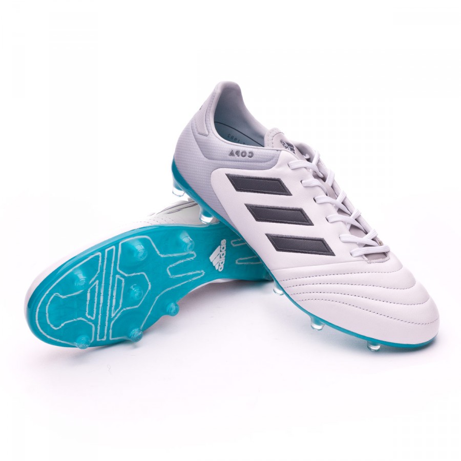 Zapatos de fútbol adidas Copa 17.2 FG White-Onix-Clear grey 