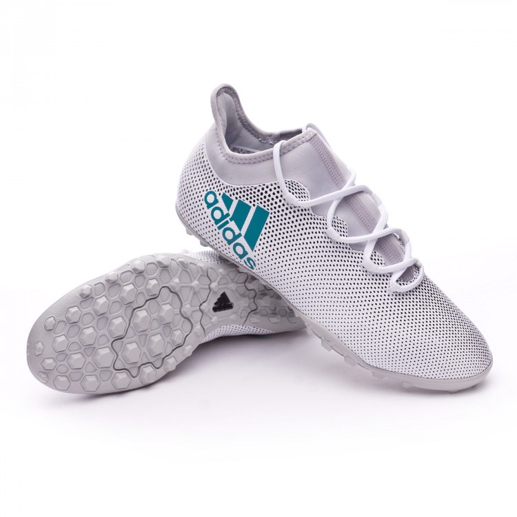 Football Boot adidas X Tango 17.3 Turf White-Energy blue-Core black -  Football store Fútbol Emotion