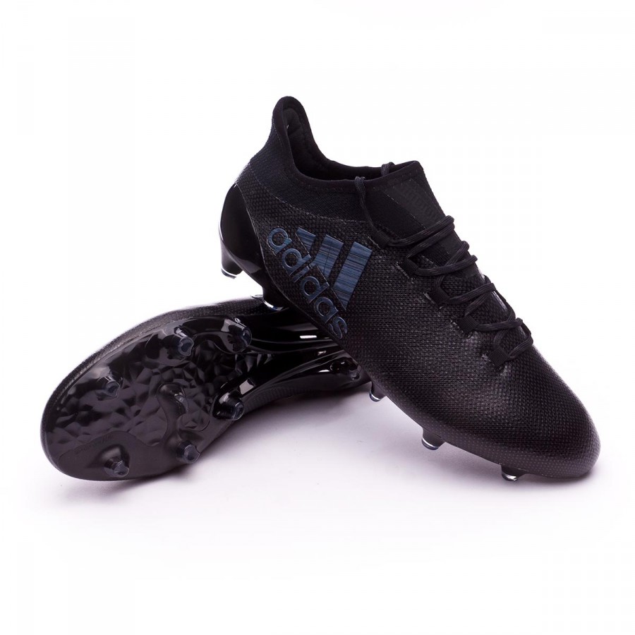 Bota de fútbol adidas X 17.1 FG Core black-Utility black - Tienda 