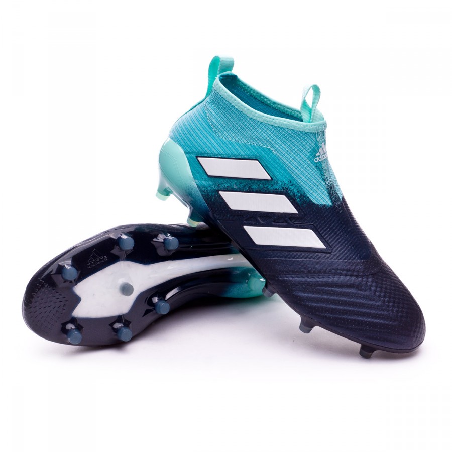 Football Boots adidas Ace 17+ Purecontrol FG Energy agua-White 