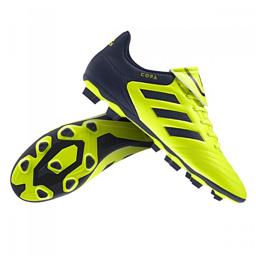 Football Boots adidas Copa 17.4 FxG Solar yellow-Legend ink 