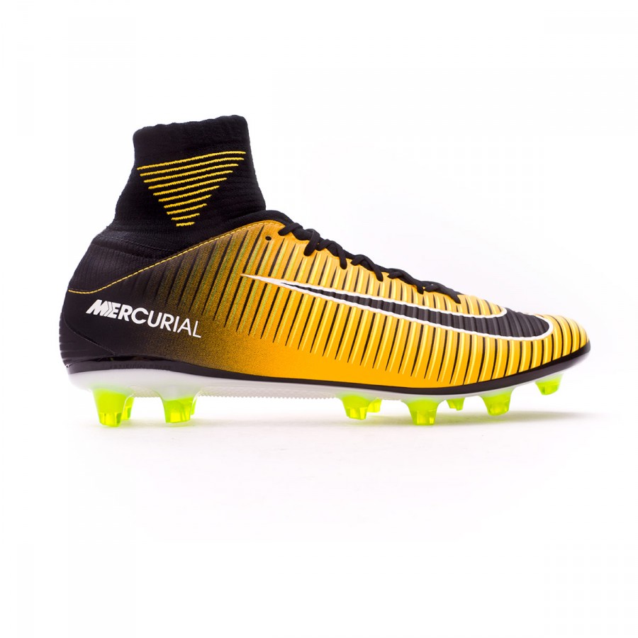 Bota de fútbol Nike Mercurial Veloce III DF AG-Pro Laser  orange-Black-White-Volt - Tienda de fútbol Fútbol Emotion