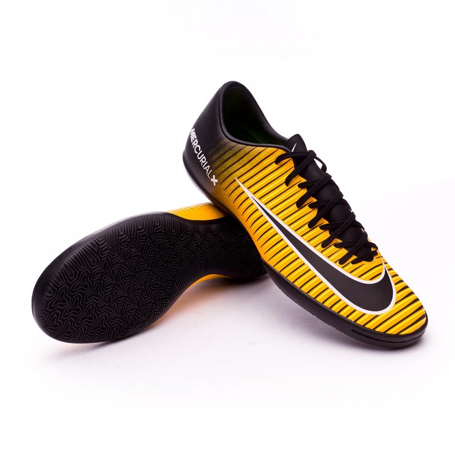 Futsal Boot Nike Mercurial Victory VI IC Laser orange-Black-White-Volt -  Football store Fútbol Emotion