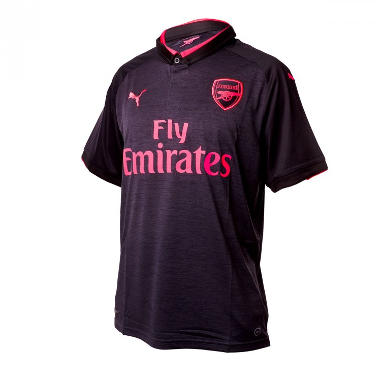 Camiseta Puma Arsenal FC Tercera Equipación 2017-2018 Dark gray heather-Puma black - Tienda de ...